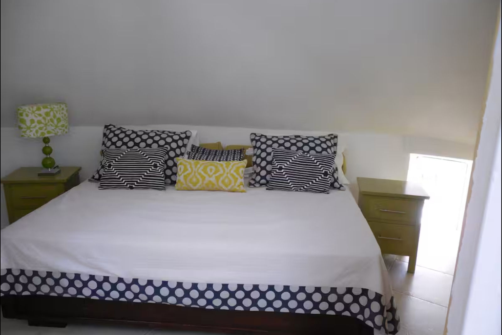 Bedroom at the Jamaica retreat house